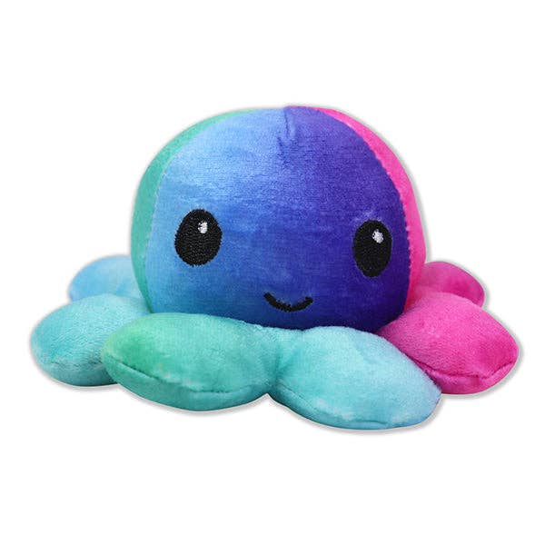 Plush Rainbow Octopus - 12 Pack for wholesale by Kipp Brothers