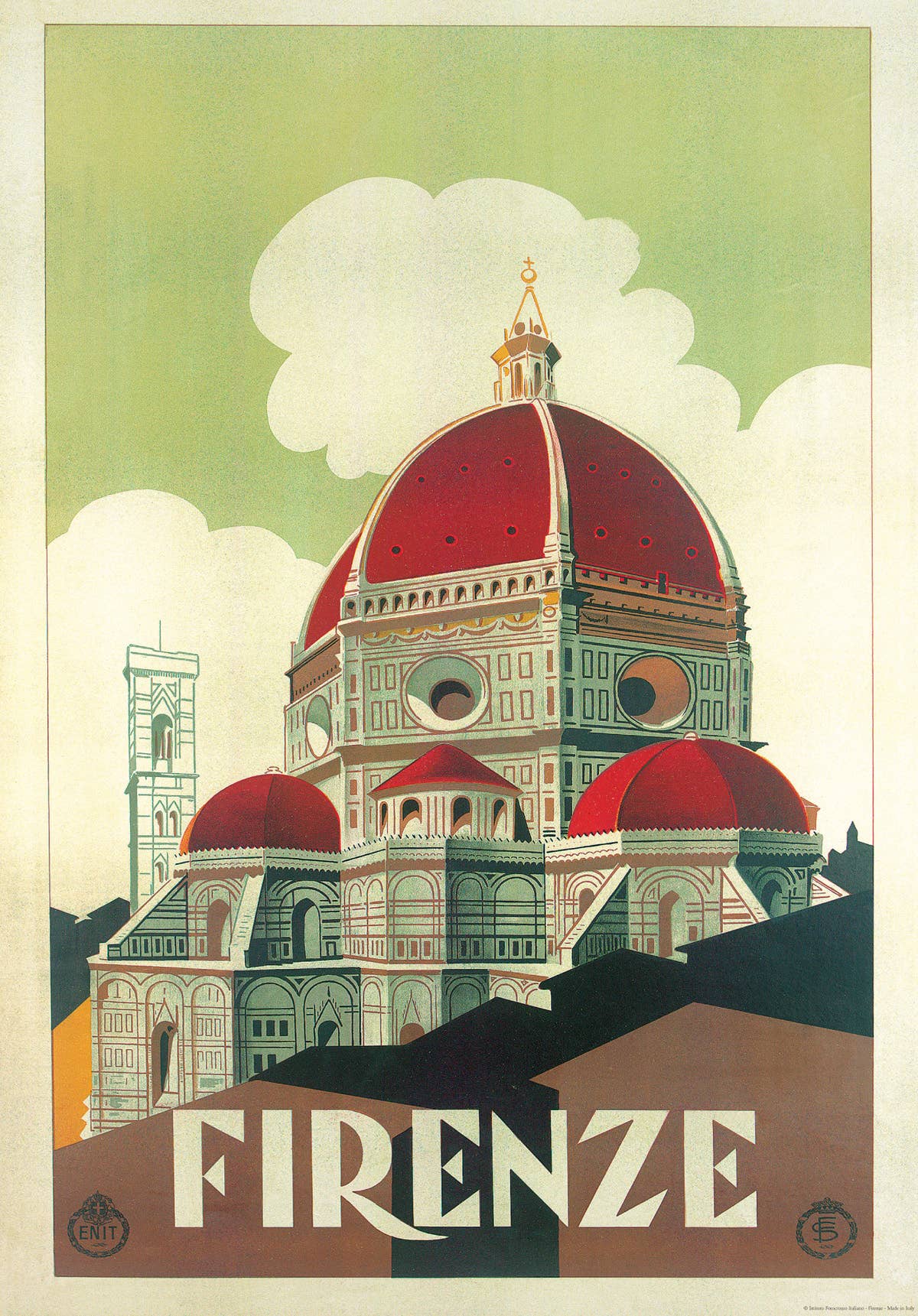 San Lorenzo Design - Wholesale Poster - Vintage Art Posters, Instituto Fotochromo Italiano, Classic30