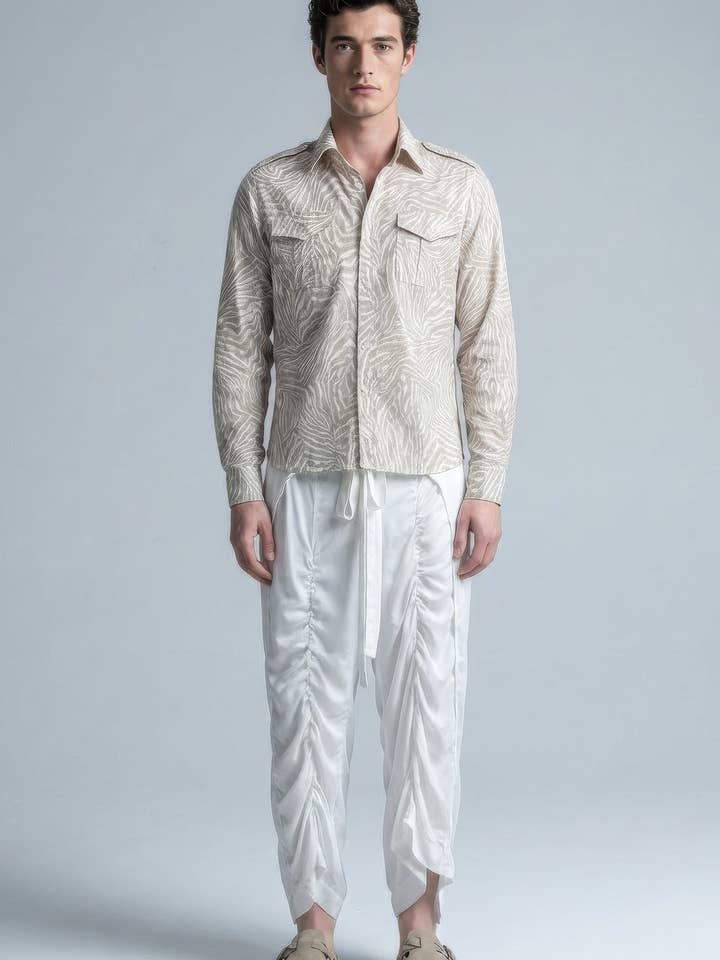 Camisa Transparente de Cebra for wholesale by ANAKON