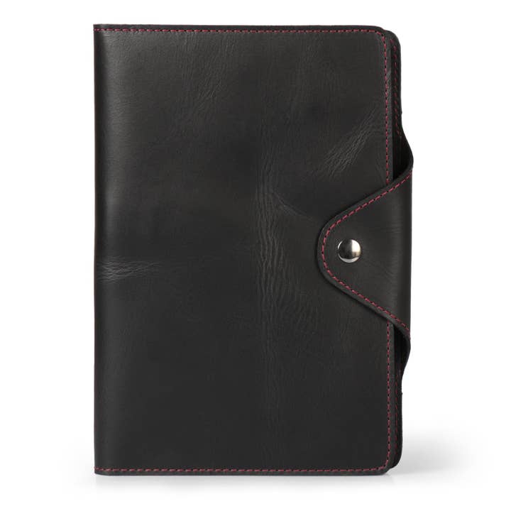 Londo - Wholesale Journal Cover - Londo Personalized Top Grain Leather Portfolio with Notepad (Snap Closure & Lock)59