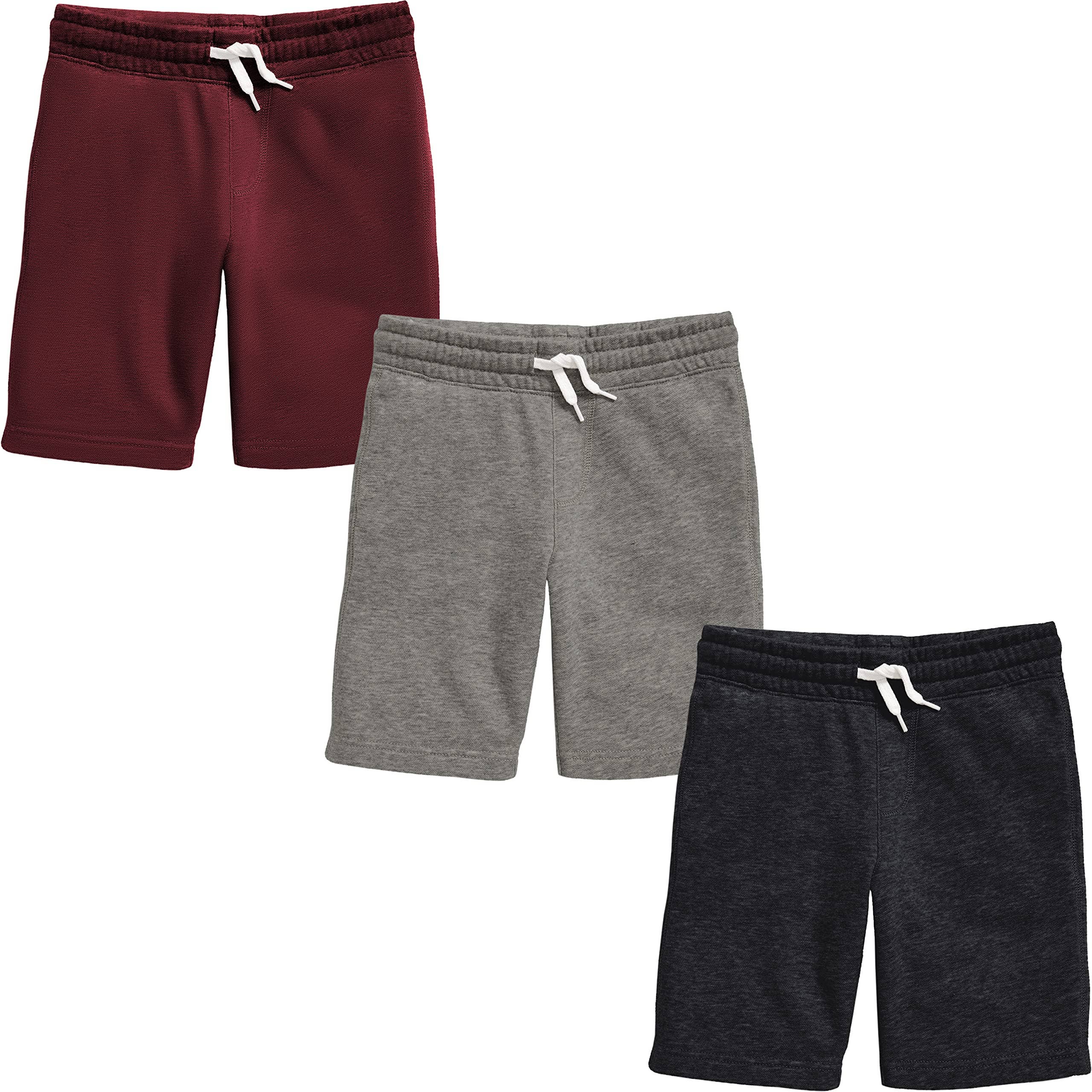 I-Wear Brands - Wholesale Shorts - Kids - Boys French Terry Cotton Drawstring Shorts With Pockets5