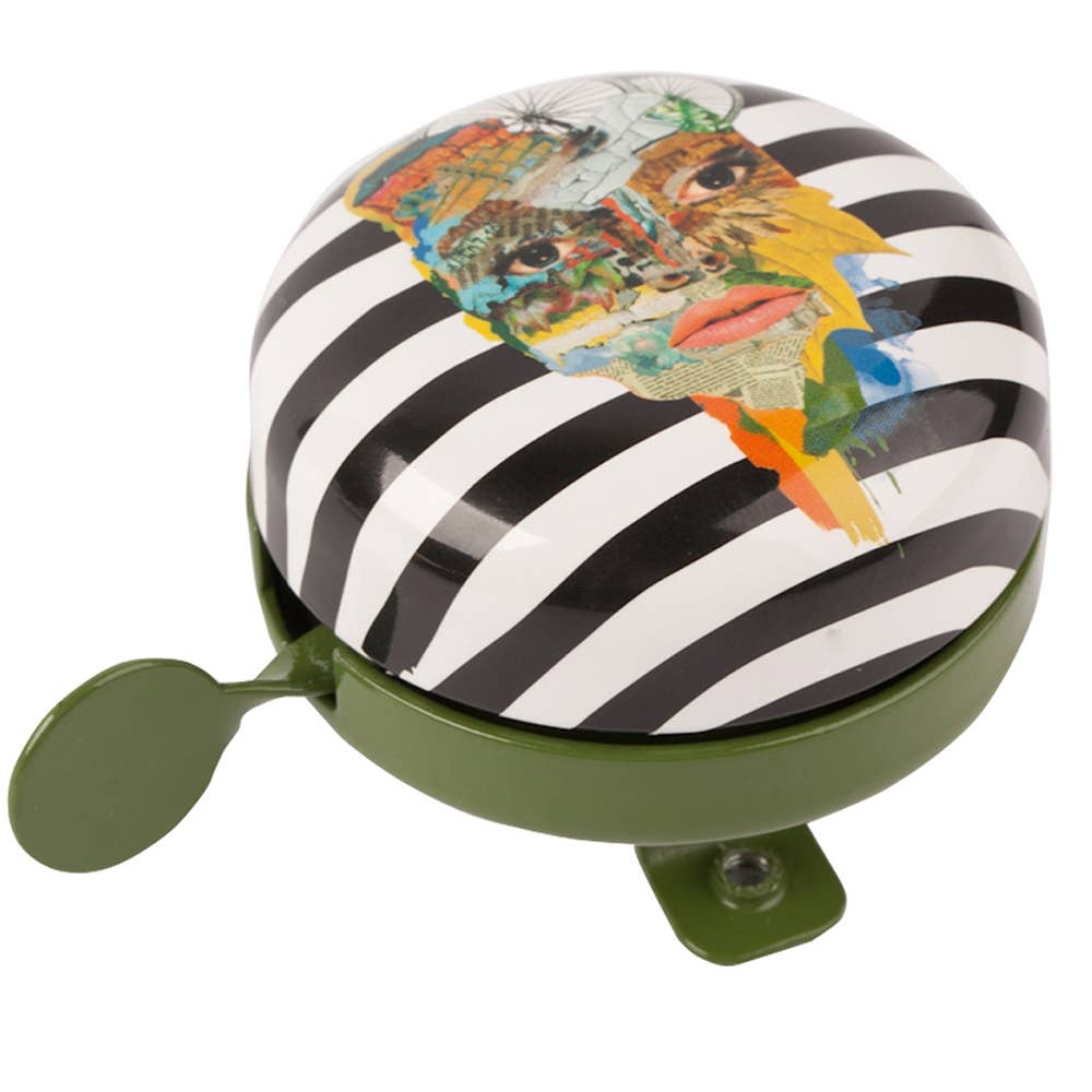 White Biggdesign Nature Earth Bicycle Bell for wholesale on Faire2