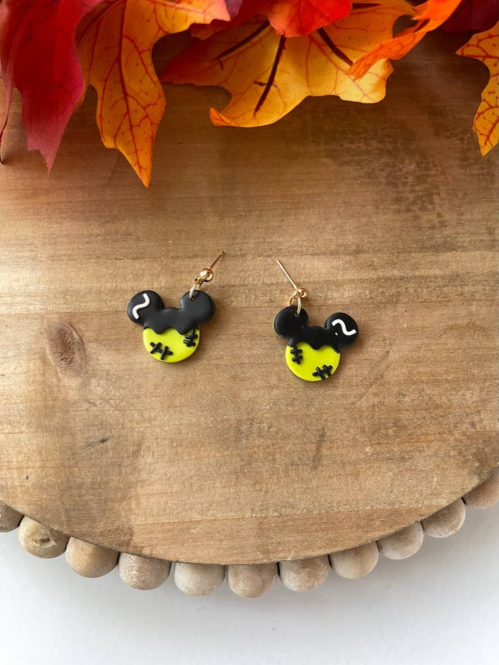 Franken-ween Dangle for wholesale by Brittany Ray Designs