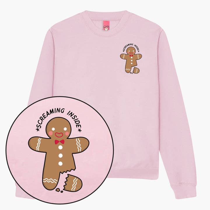 Gingerdread kersttrui (uniseks) voor wholesale door SassySpud