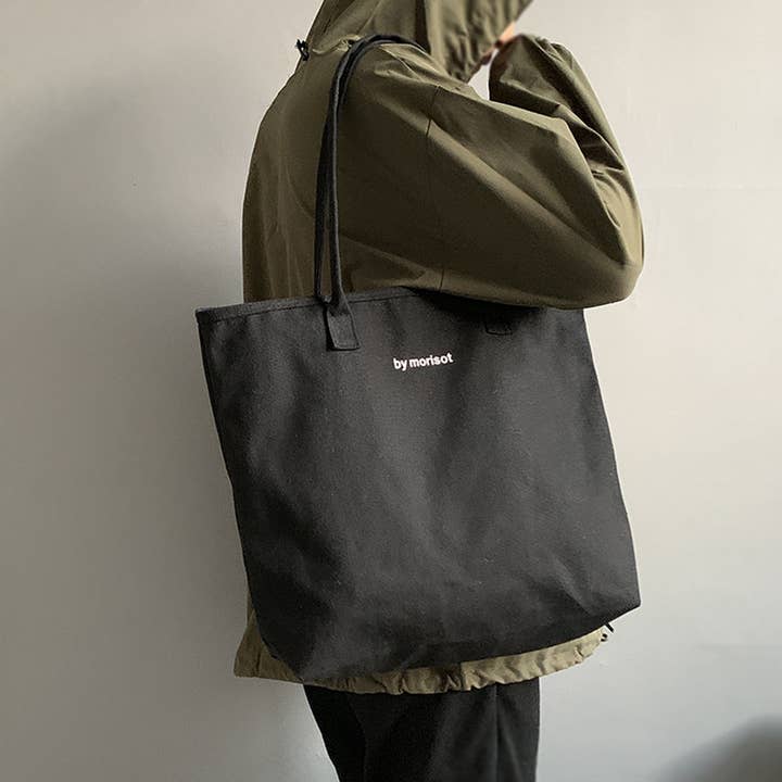 ACCITY - Wholesale Tote Bag - Women's - NEW LARGE CAPACITY SIMPLE CANVASBAG_CWAB21275