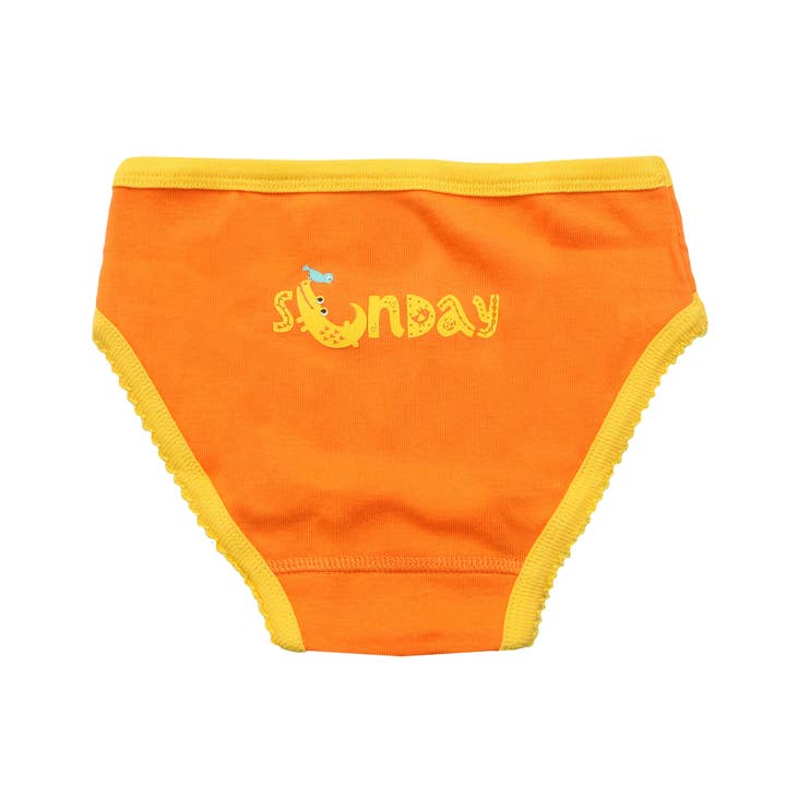 ZOOCCHINI – wholesale Underkläder - Barn – Kids Organiska Trosor - Veckodagar 7PC Set
