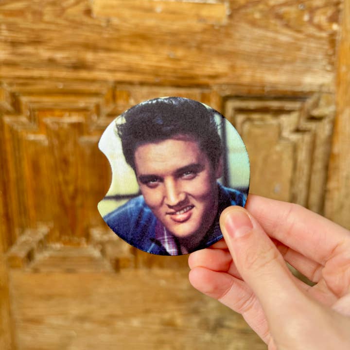 XO Wholesale - Wholesale Car Coaster - Unisex - Elvis Neoprene Car Coasters1