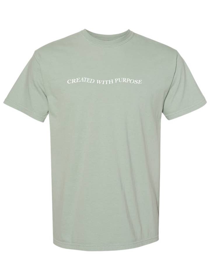 Created With Purpose Co. - Wholesale Screen Printed T-Shirt - Women's - CREATED WITH PURPOSE TEE15