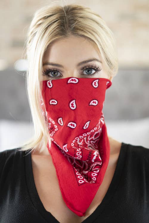 MYS Wholesale Inc - Vente Bandana – femme - Bandana à imprimé cachemire16