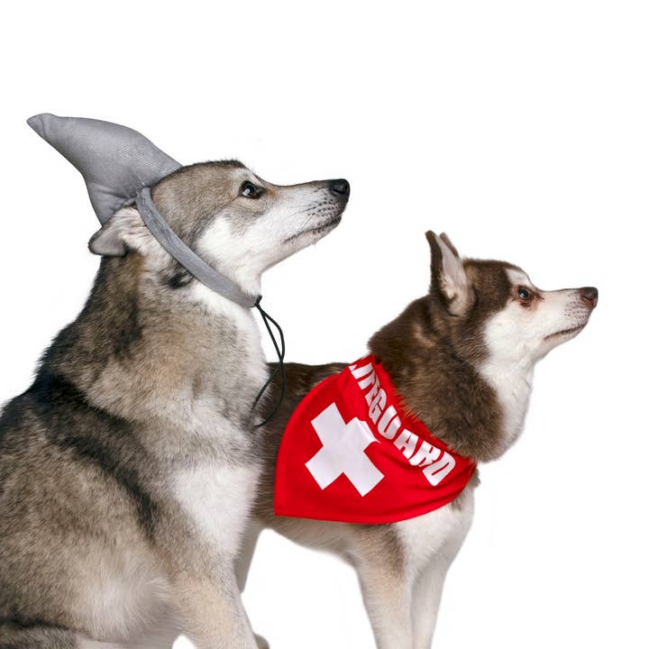 Midlee Designs – Disfarce – Gato e cão por atacado – Fantasia de cachorro de Halloween Midlee Shark vs. salva-vidas12