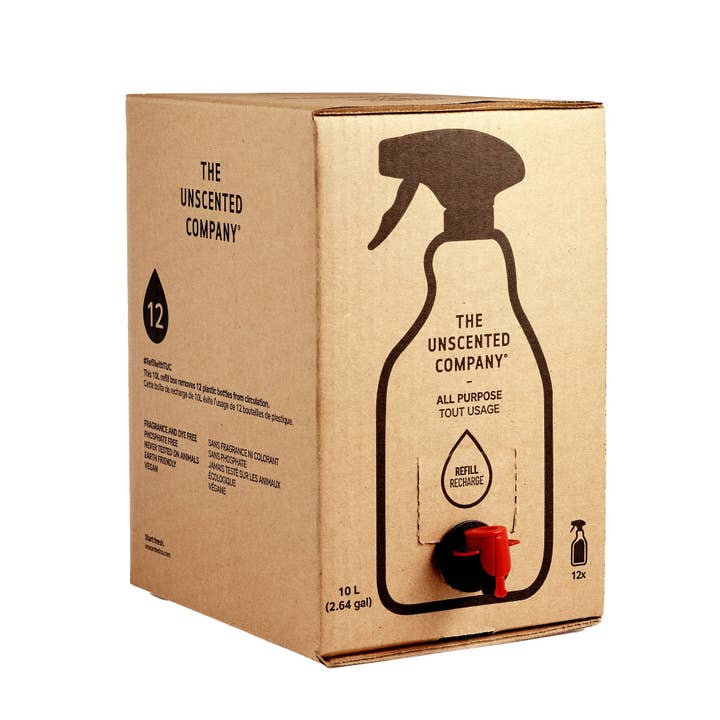 The Unscented Company - Wholesale All-Purpose Cleaning Spray - All Purpose - 10 L Refill box3