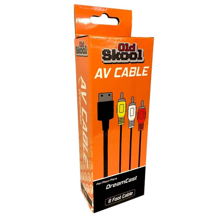 Old Skool - Wholesale Charging Cable - Dreamcast AV Cable