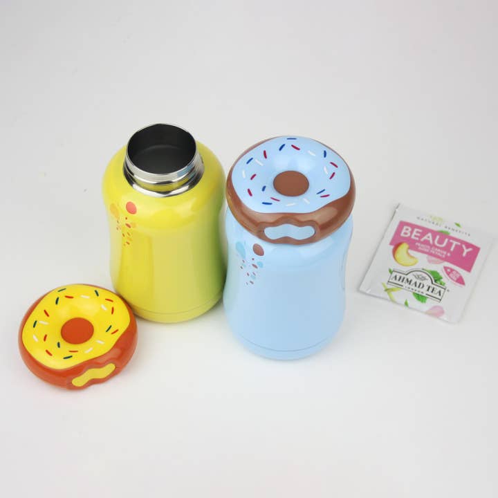 Bouteille Donut Mignonne - 230 ml Jaune pour la vente par Emartbuy