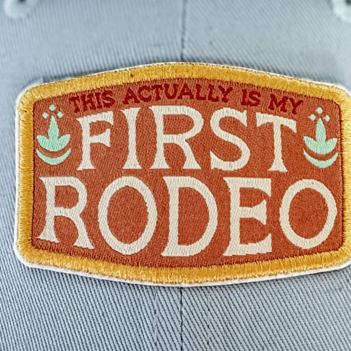 Shop Good - Wholesale Baseball Cap - Kids - Actually My First Rodeo Kids Hat2