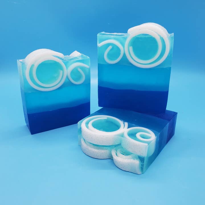 "Ocean" Handcrafted Soap / Vegan for wholesale by Allini Handcrafted Soap