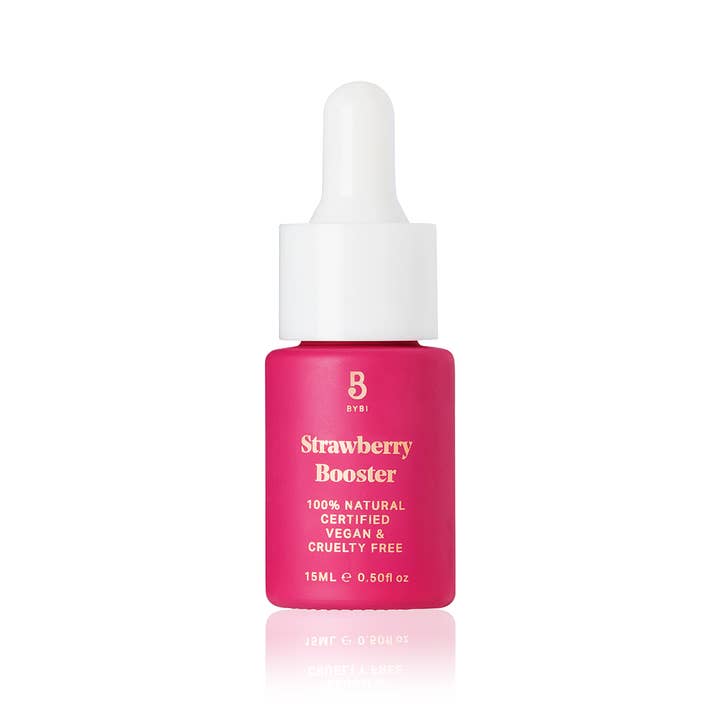 Morango Booster 15ml - 100% morango prensado a frio por atacado de BYBI Beauty