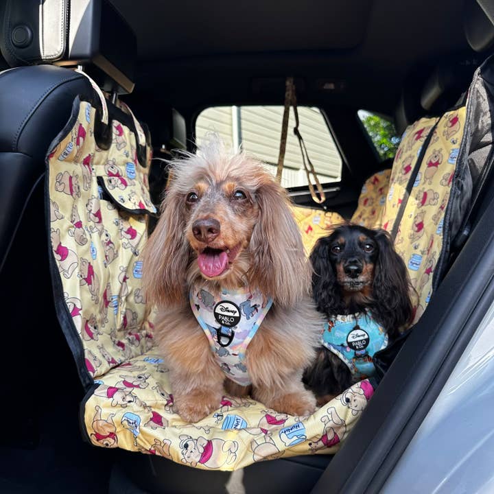 Pablo & Co. Boutique - Wholesale Pet carrier – Dog - Winnie the Pooh & Bee's: Deluxe Hammock Car Seat Cover8