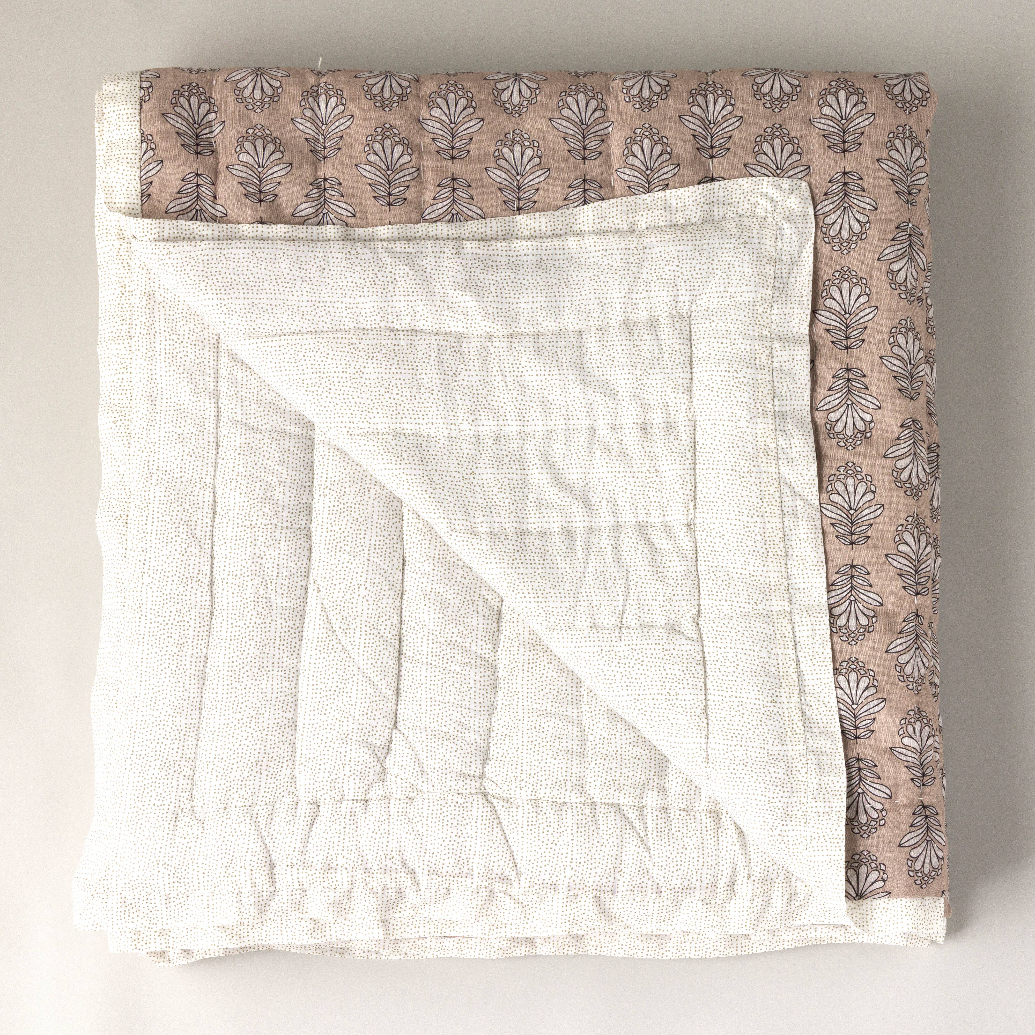 Co.House Designs - Wholesale Quilt - Charlie Block Print Quilt7