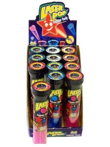 (S1-02) China - Kidsmania Laser Pop12 Units for wholesale by iSweet.ca