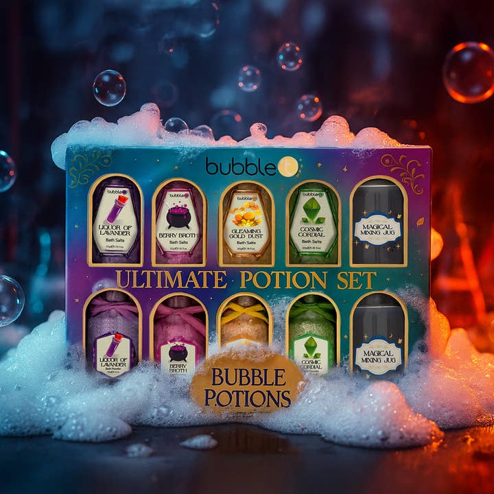 Bubble Bath Potions Laboratory Gift Set for wholesale by Bubble T Cosmetics