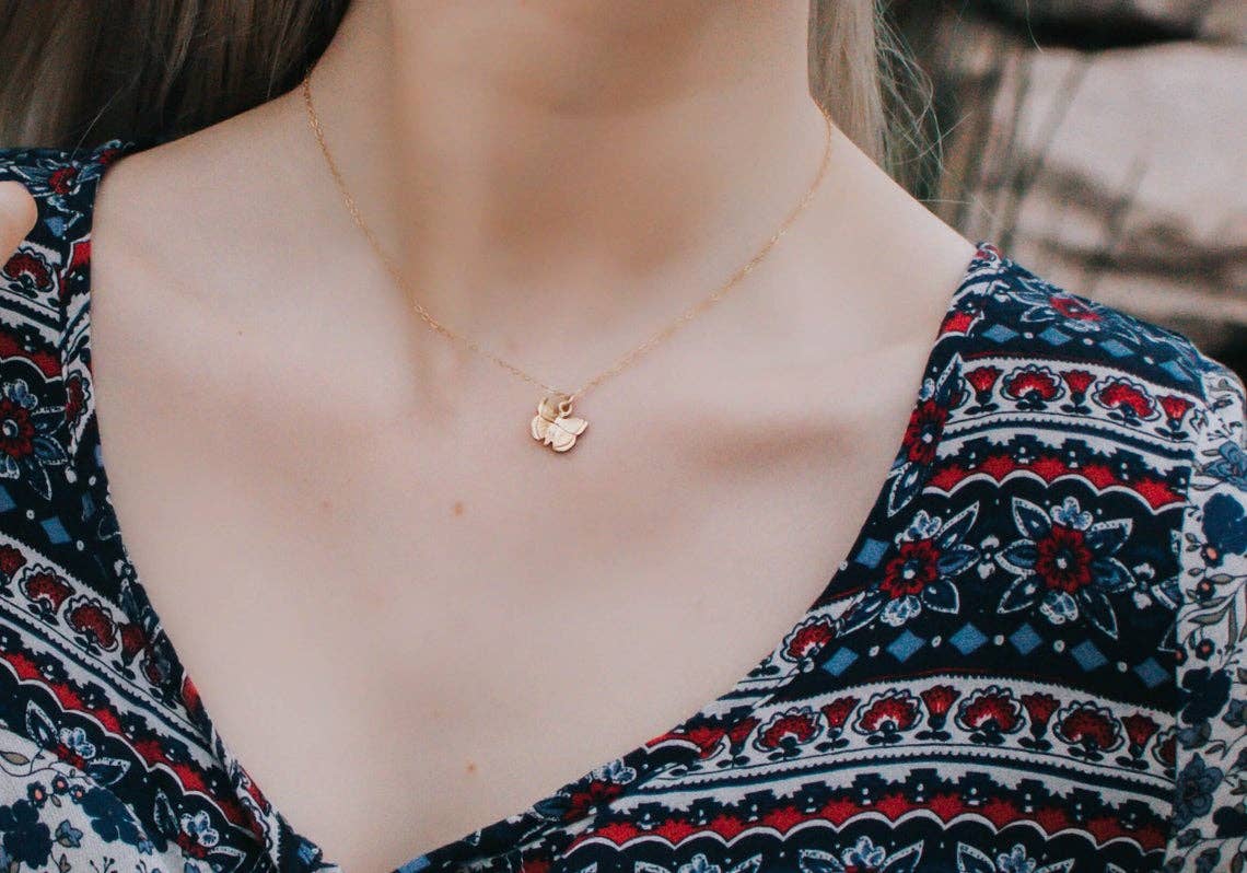 A Worthy Brand - Vente Colliers à pendentif - Collier papillon7