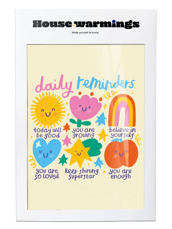 Dagliga påminnelser Konstaffisch - A3-storlek för wholesale av House.warmings