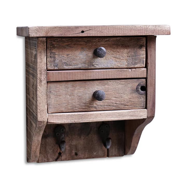 2-delt hængende opbevaringsboks for engroshandel hos Nature and Style Wohnkultur Import GmbH