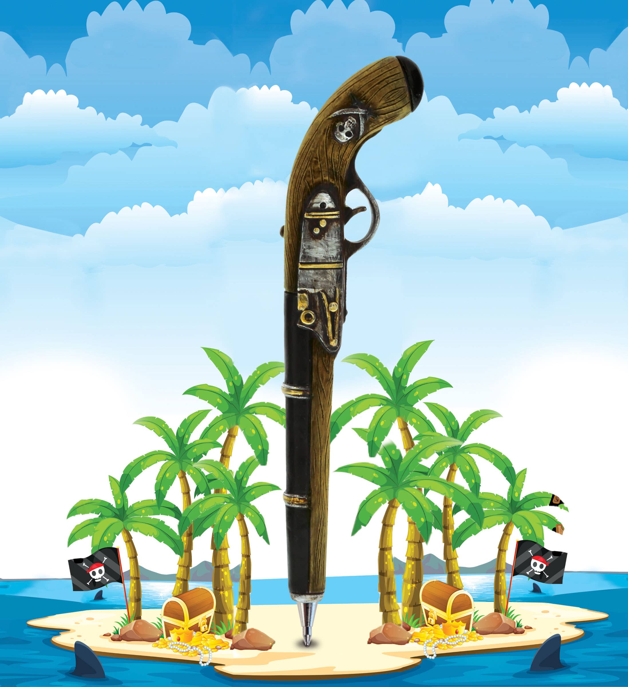 Cota Global - Vendita all'ingrosso Penne - Pianeta Penna - Pistola Pirata6