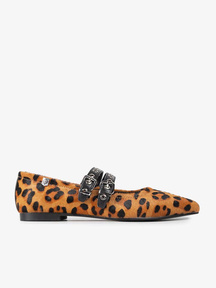 Leopard Ballerina med Stjerner og Nitter for engroshandel hos POPA