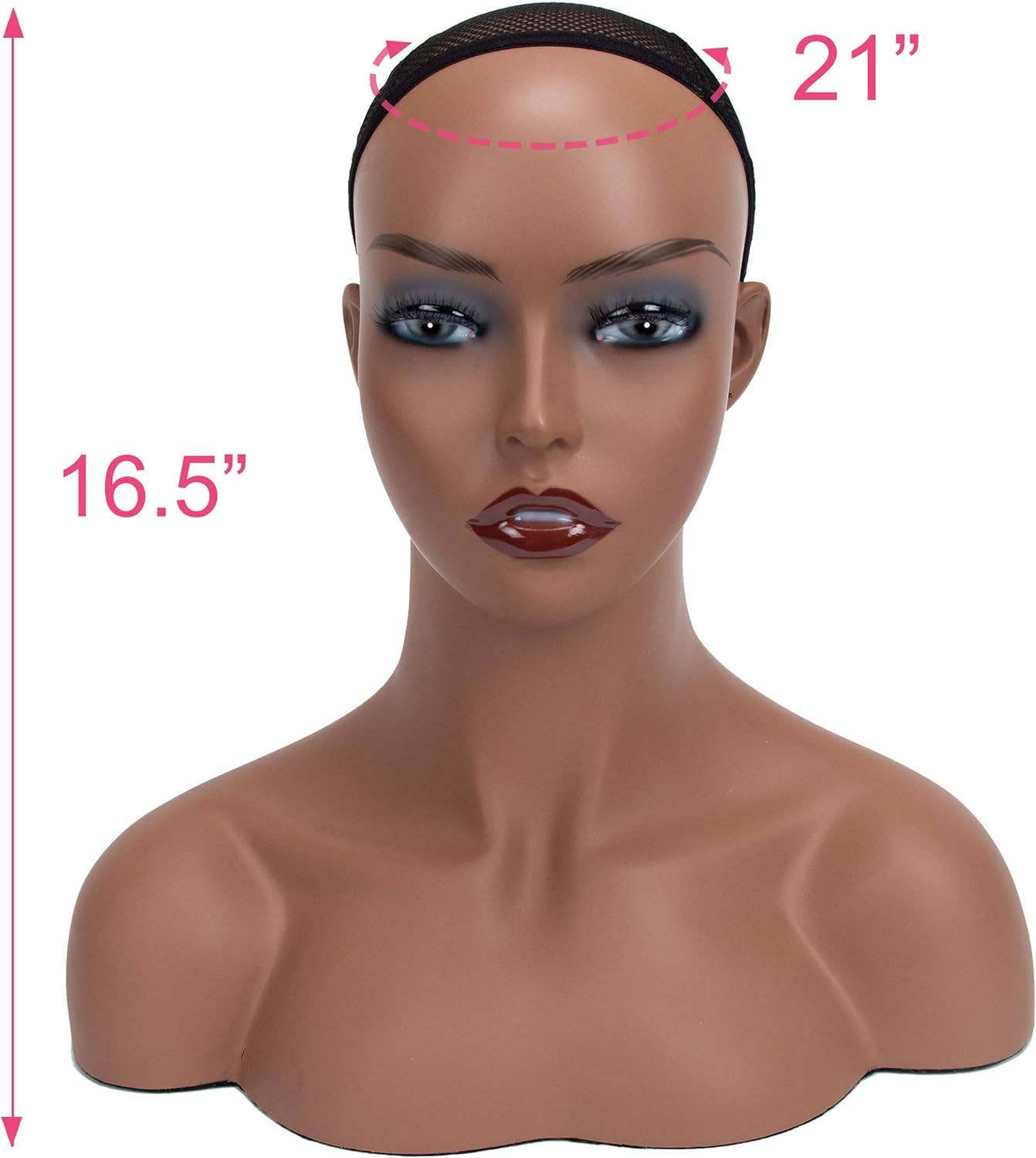 A1 PACIFIC INC. – wholesale Mannequin – Realistic Mannequin Head Bust Wig Display and Styling DE-AS1