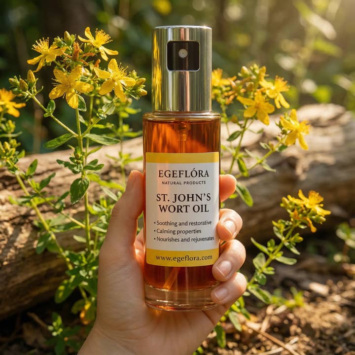 Johannesört Olja för wholesale av Egeflora