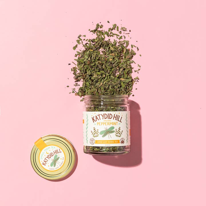 Katydid Hill Farm – Engroshandel Løs te – Pebermyntete - økologisk løsblad urtete