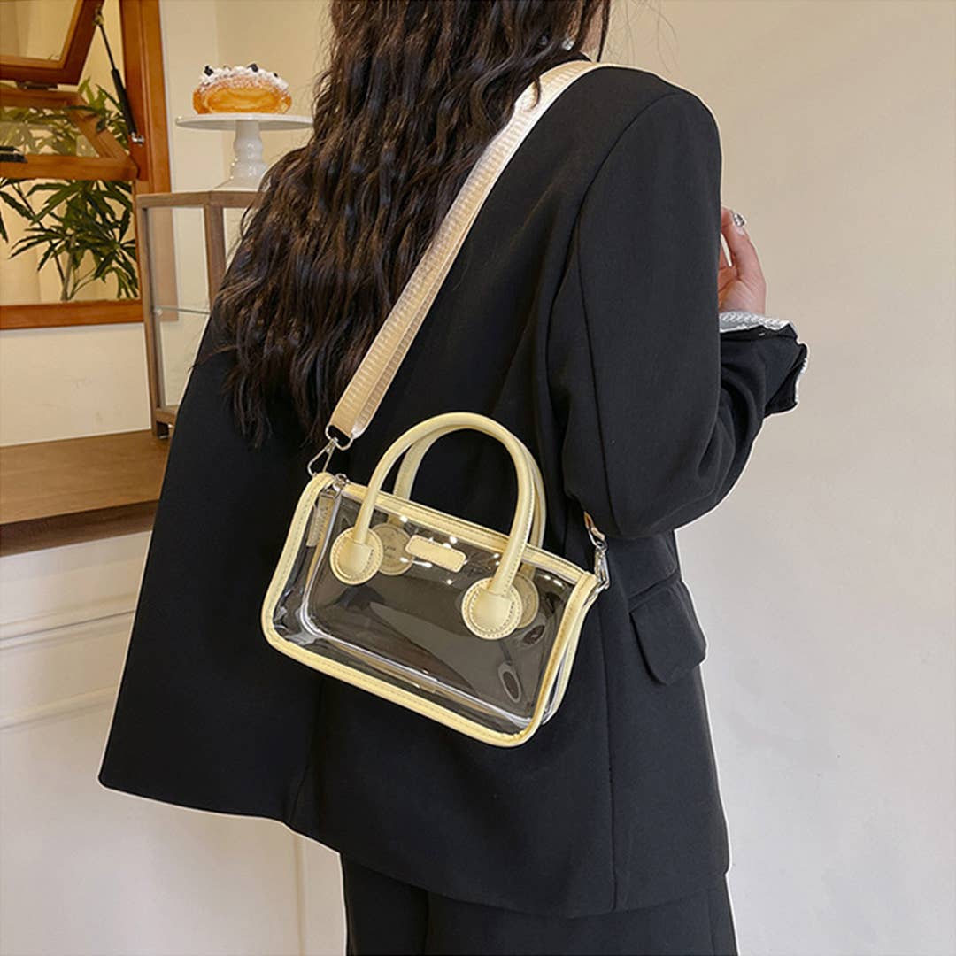 UNISHE – wholesale Crossbody bag – Women's – Fashionable PVC Transparent Crossbody Handbag ZK32110