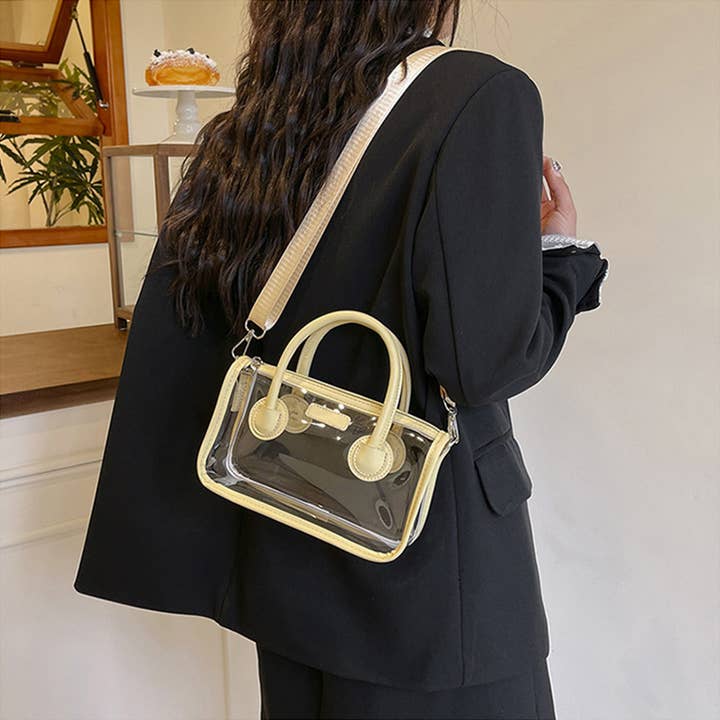 UNISHE – wholesale Crossbody bag – Women's – Fashionable PVC Transparent Crossbody Handbag ZK3211