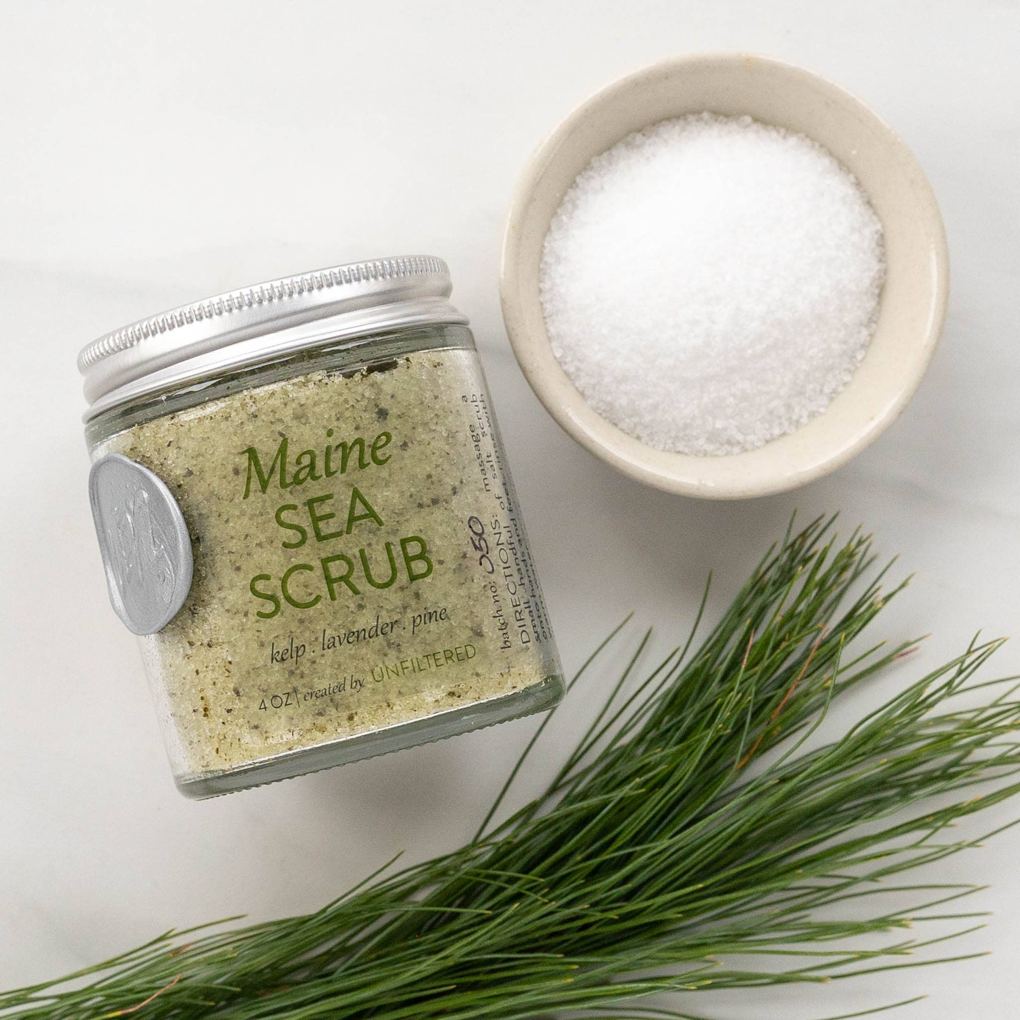 Unfiltered Skin Care - Wholesale Body Scrub/Exfoliant - Maine Sea Scrub2