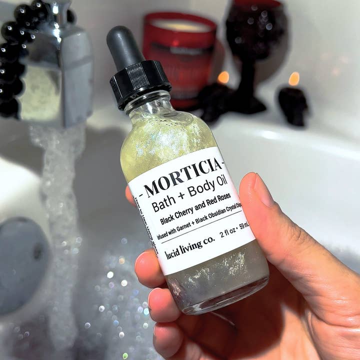 Lucid Living Co. - Wholesale Bath/Body Oil - Morticia Bath & Body Oil