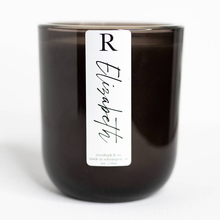 Elizabeth - 10oz Premium Soy Candle, 60hr Burn Time for wholesale by Rivenbark & Company