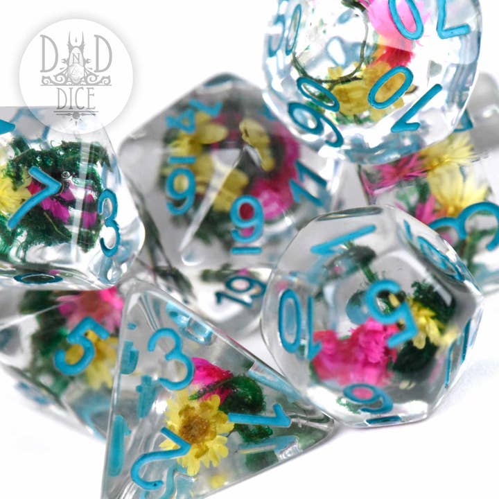 DNDDICE.COM - Wholesale Dice - Vintage Bloom1