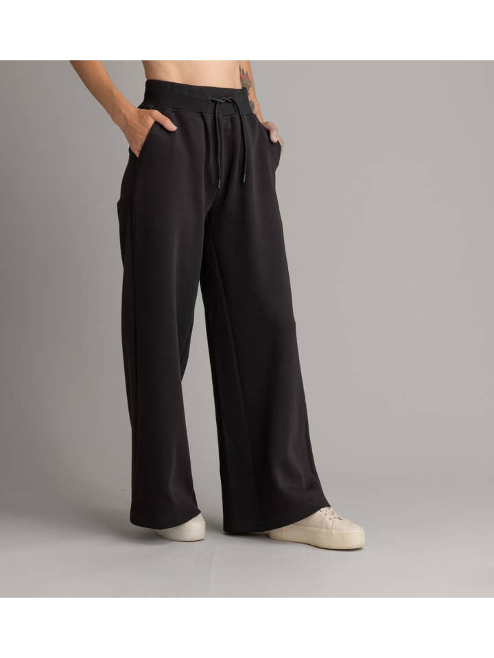 LIV Outdoor - Wholesale Pants - Women's - Women's Isla Cotton Stretch Double Jersey Wide Leg Pant10
