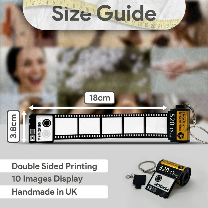 TheDogTagCo - Vendita all'ingrosso Portachiavi - Unisex - Portachiavi personalizzato con 10 foto Memory Keeper UK3