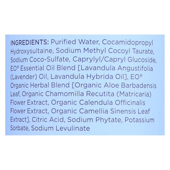 Everyday Supply Co - Wholesale Hand Soap/Wash - Eo Products - Liquid Hand Soap French Lavender - 32 Fl Oz1