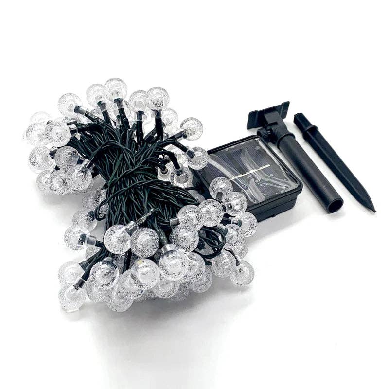 BRECK + FOX - Vente Guirlandes lumineuses - Guirlande solaire à lumières scintillantes14