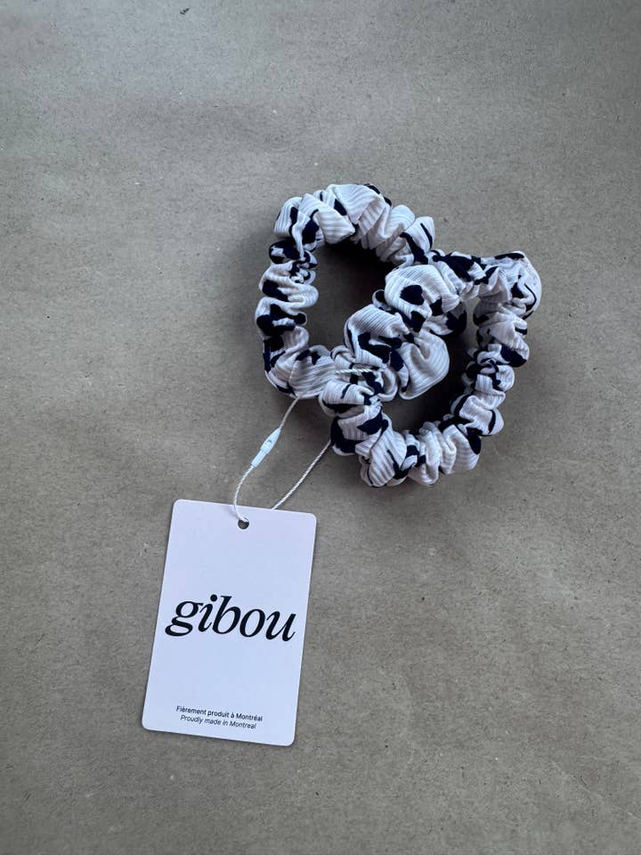 Amostra - Duo mini scrunchie por atacado de Gibou
