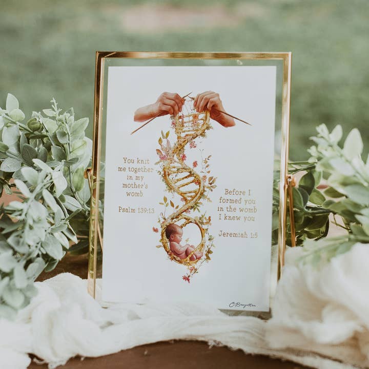 The Painted Gospel – wholesale Konsttryck – Du stickar mig tillsammans | Signerat handgjort konsttryck1