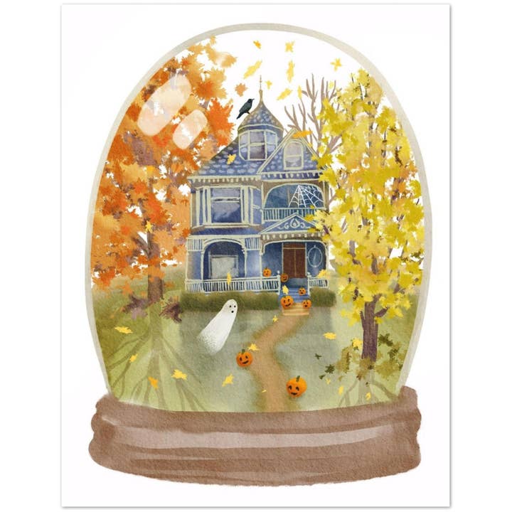 Fall Victorian 10 Greeting Cards for wholesale by Ingrid Press