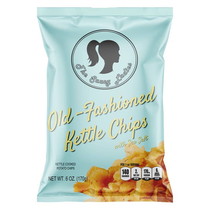 The Saucy Ladies – wholesale Crisps – Saucy Ladies Old-Fashioned Kettle Chips - 6oz