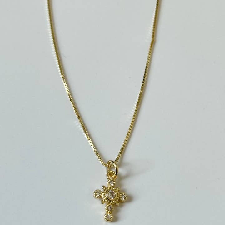 Tramps+Thieves - Wholesale Pendant/Charm Necklace - Jules Cross Necklace1