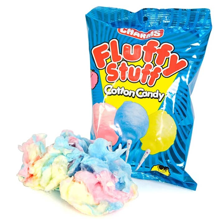 I Got Your Candy - Wholesale Cotton Candy - Charms Fluffy Stuff Cotton Candy 1oz - 12ct