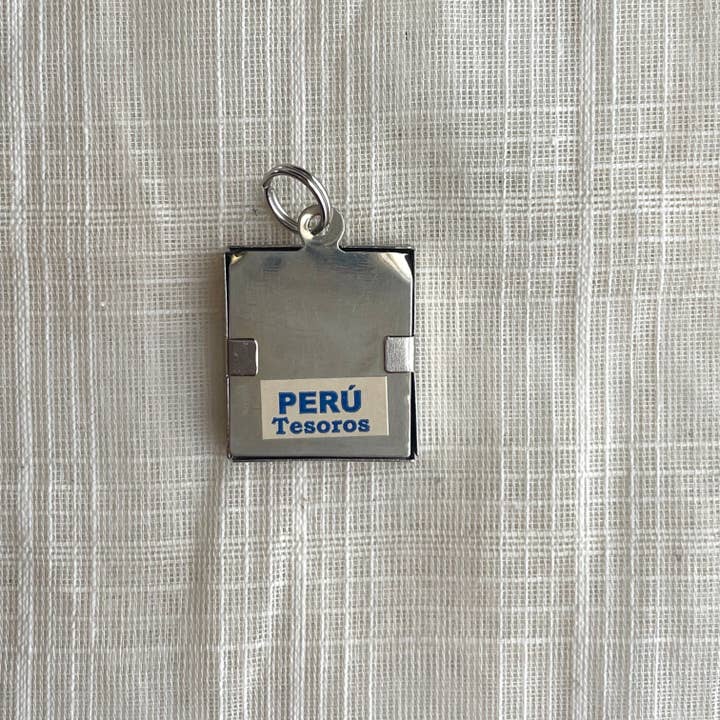 Tesoros Trading Company - Wholesale Individual Charm/Pendant - Metal Frida Charm, Peru3