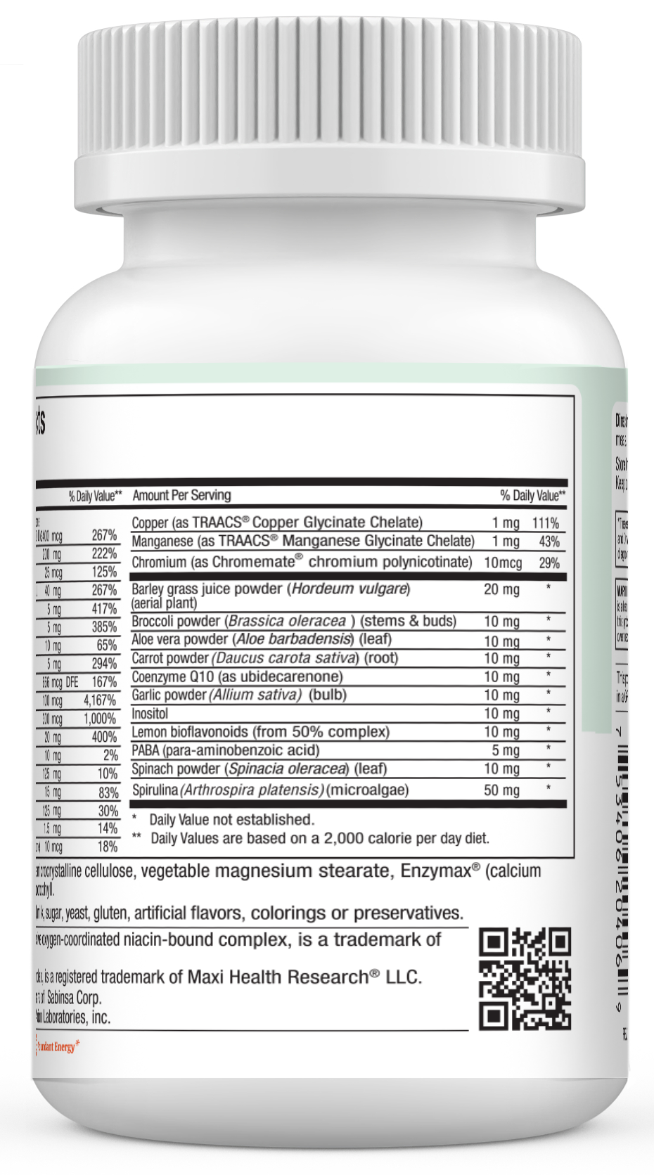 Maxi Health - Wholesale Oral Supplement/Vitamin - Teen Supreme Hers3